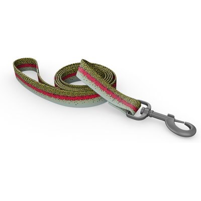 Wingo Outdoors Wingo Outdoors Bowie Dog Leash, Rainbow Trout, 6-ft long, 1-inch wide