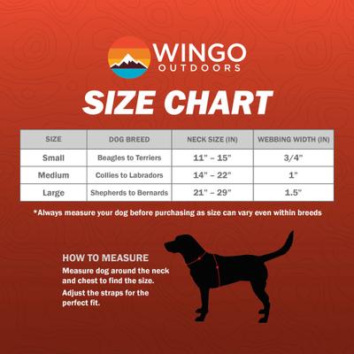 Show full view: Wingo Outdoors Coosa Dog Collar, Rainbow Trout, Small: 11 to 15-in neck, 3/4-in wide slide 2 of 7