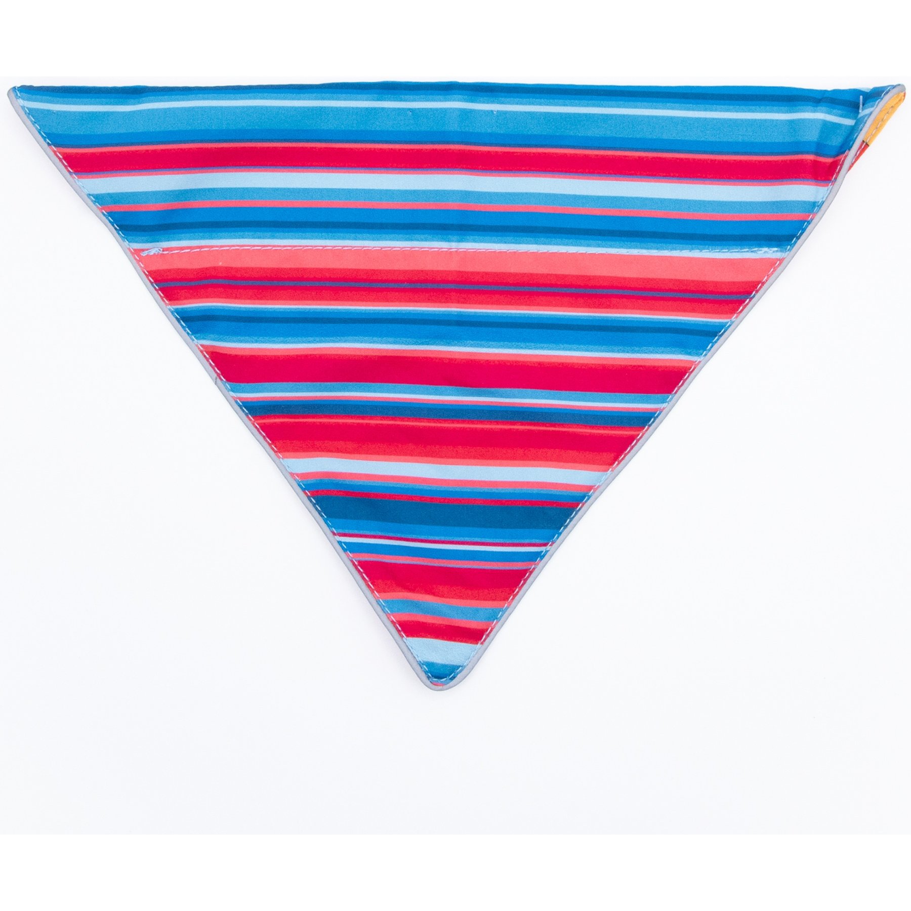 Wingo Outdoors Bernie Reflective Dog Bandana, Baja Bars, 11.5 x 13.5 inches