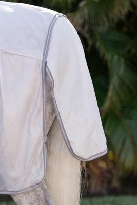 Show full view: Amigo Integrated Horse Fly Sheet, Silver with Titanium Grey & Silver, 72-in slide 3 of 8