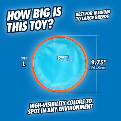 Show full view: Chuckit! Paraflight Dog Toy, Large slide 5 of 8