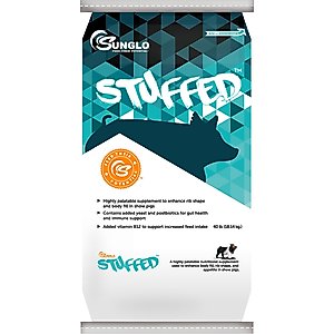 Sunglo Stuffed Show Supplement for Pigs, 40-lb bag