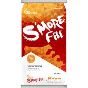 Sunglo S'More Fill Show Animal Swine, Sheep, Goat & Cattle Supplement, 50-lb bag