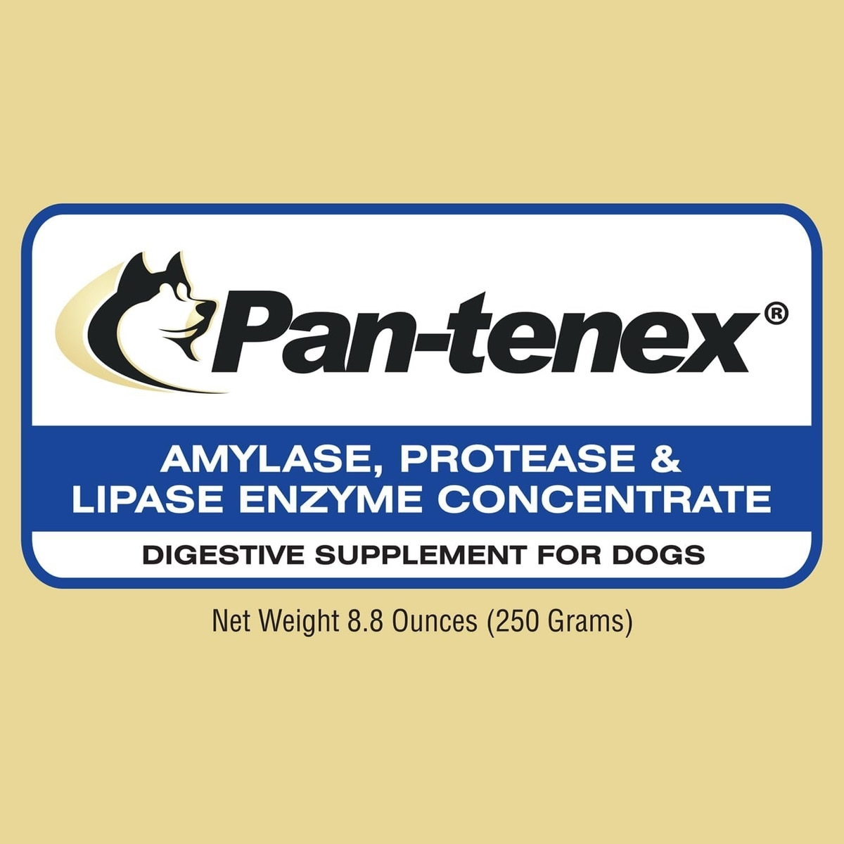 PAN-TENEX 10x Digestive Enzymes Granule Supplement for Dogs, 8.8