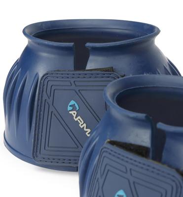 Show full view: Shires Equestrian Products ARMA Touch Close Over Reach Horse Boots, 2 count, Royal Blue, Full slide 3 of 6