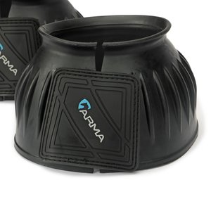 Shires Equestrian Products ARMA Touch Close Over Reach Horse Boots, 2 count, Black, Full