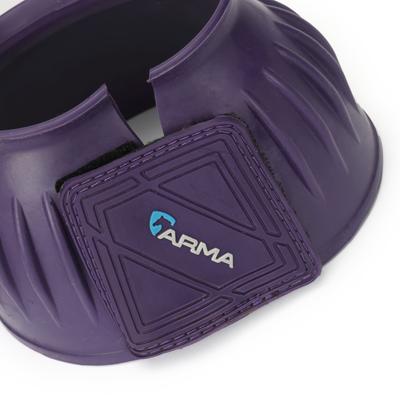 Show full view: Shires Equestrian Products ARMA Touch Close Over Reach Horse Boots, 2 count, Purple, Full slide 2 of 5