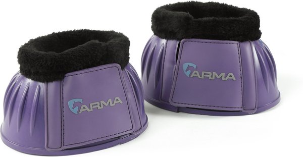 Shires Equestrian Products ARMA Fleece Topped Over Reach Horse Boots, 2 count