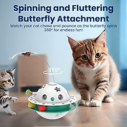PawsPik Triple Chase Tumbling Interactive Cat Toy with Catnip Ball slide 2 of 7