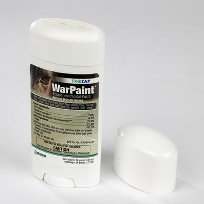 Show full view: Neogen Prozap War Paint Insecticidal Paste Horse Fly & Insect Control, 96-g tube slide 4 of 6