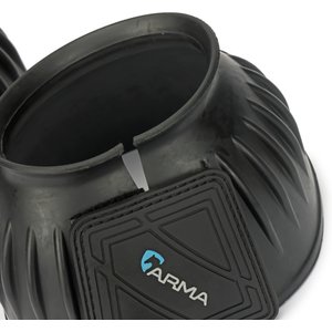 Shires Equestrian Products ARMA Touch Close Over Reach Horse Boots, 2 count, Black, Full