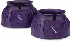Shires Equestrian Products ARMA Touch Close Over Reach Horse Boots, 2 count, Purple, Pony 
