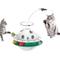 Show in main carousel: PawsPik Triple Chase Tumbling Interactive Cat Toy with Catnip Ball slide 1 of 8