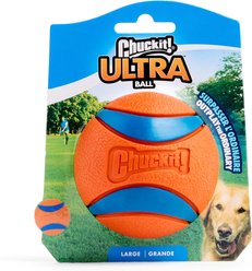 Chuckit! Ultra Rubber Ball Tough Dog Toy, Large
