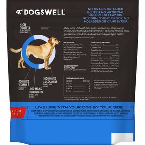 Dogswell Hip & Joint Jerky Chicken Recipe Grain-Free Dog Treats, 24-oz bag