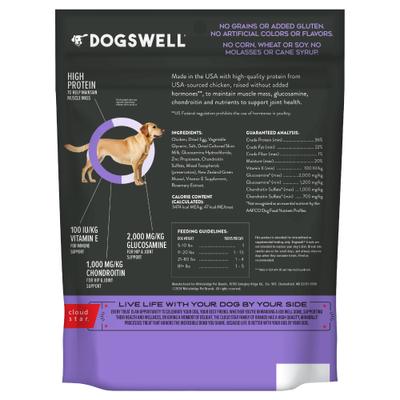 Show full view: Dogswell Hip & Joint Soft Strips Chicken Recipe Grain-Free Dog Treats, 12-oz bag slide 3 of 11