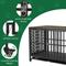 Show in main carousel: SMONTER Wooden Furniture Style Dog Crate, Rustic Brown, 42 Inch slide 3 of 8