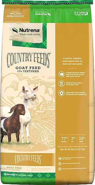 Nutrena Country Feeds 17% Textured Goat Feed