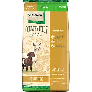 Nutrena Country Feeds 17% Textured Goat Feed, 50-lb bag