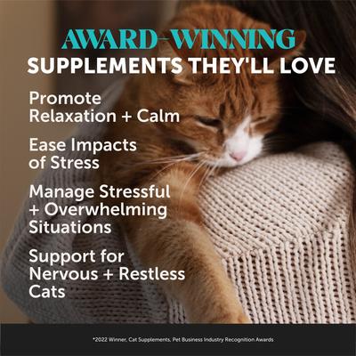 Show full view: Pet Honesty Dual Texture Chicken Flavored Calming Chews for Cats, 3.7-oz pouch slide 3 of 13