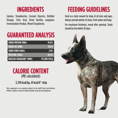 Show full view: Nulo Premium Jerky Strips Dog Treats, Grain-Free High Protein Jerky Strips made with BC30 Probiotic to Support Digestive & Immune Health Dog Treats, 5-oz bag slide 5 of 11