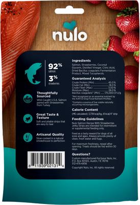 Show full view: Nulo Premium Jerky Strips Dog Treats, Grain-Free High Protein Jerky Strips made with BC30 Probiotic to Support Digestive & Immune Health Dog Treats, 5-oz bag slide 3 of 11