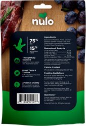 Nulo Premium Jerky Strips Dog Treats, Grain-Free High Protein Jerky Strips made with BC30 Probiotic to Support Digestive & Immune Health Dog Treats, 5-oz bag slide 2 of 8