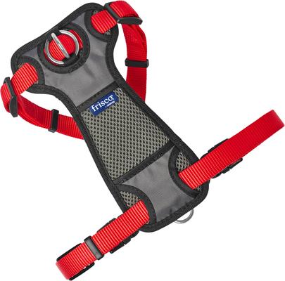 Show full view: Frisco Padded No Pull Dog Harness, Red, M- Girth 22 to 34-in slide 4 of 11