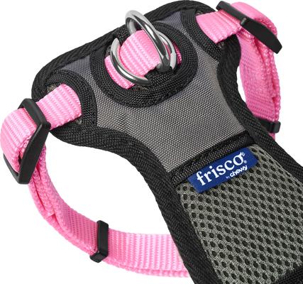 Show full view: Frisco Padded No Pull Dog Harness, Pink, S- Girth16 to 22-in slide 4 of 10