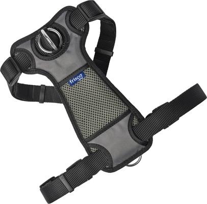 Show full view: Frisco Padded No Pull Dog Harness, Black, L- Girth 26 to 40-in slide 3 of 10