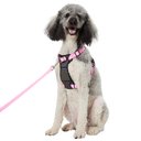 Frisco Padded No Pull Dog Harness, Pink, XL- Girth 32 to 50-in