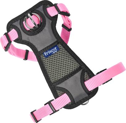 Show full view: Frisco Padded No Pull Dog Harness, Pink, S- Girth16 to 22-in slide 3 of 10