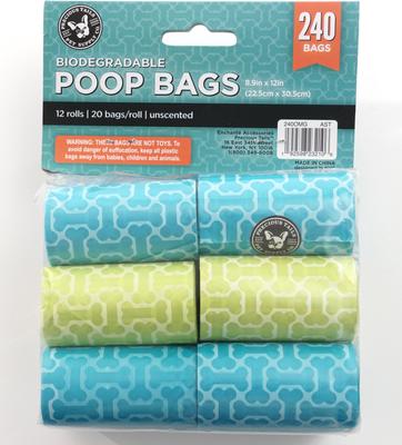Show full view: P.T. Supply Co Precious Tails Dog Poop Bags, 240 count slide 3 of 4