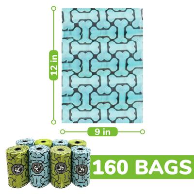 Show full view: P.T. Supply Co Precious Tails Dog Poop Bags, 160 count slide 5 of 6