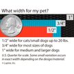 Show in main carousel: LupinePet Basic Solid H-Style Cat Harness, Blue, Large: 12 to 20-in chest slide 4 of 5
