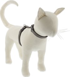 LupinePet Eco H-Style Cat Harness, Granite, Small: 9 to 14-in chest slide 1 of 4