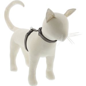 LupinePet Eco H-Style Cat Harness, Granite, Small: 9 to 14-in chest