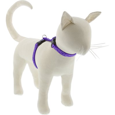 LupinePet LupinePet Jelly Roll H-Style Cat Harness, Medium: 12 to 20-in chest