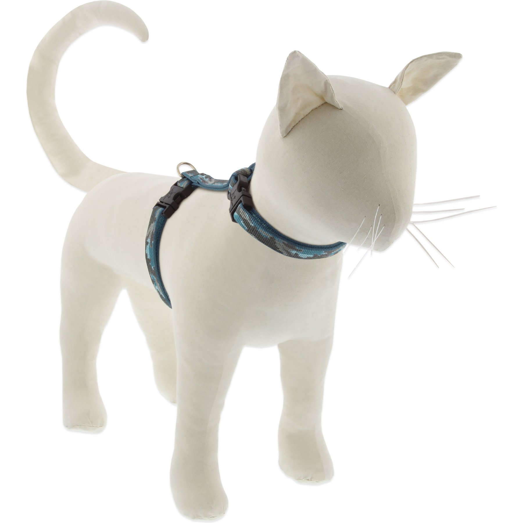 LupinePet Sand Shark H-Style Cat Harness, Small: 9 to 14-in chest