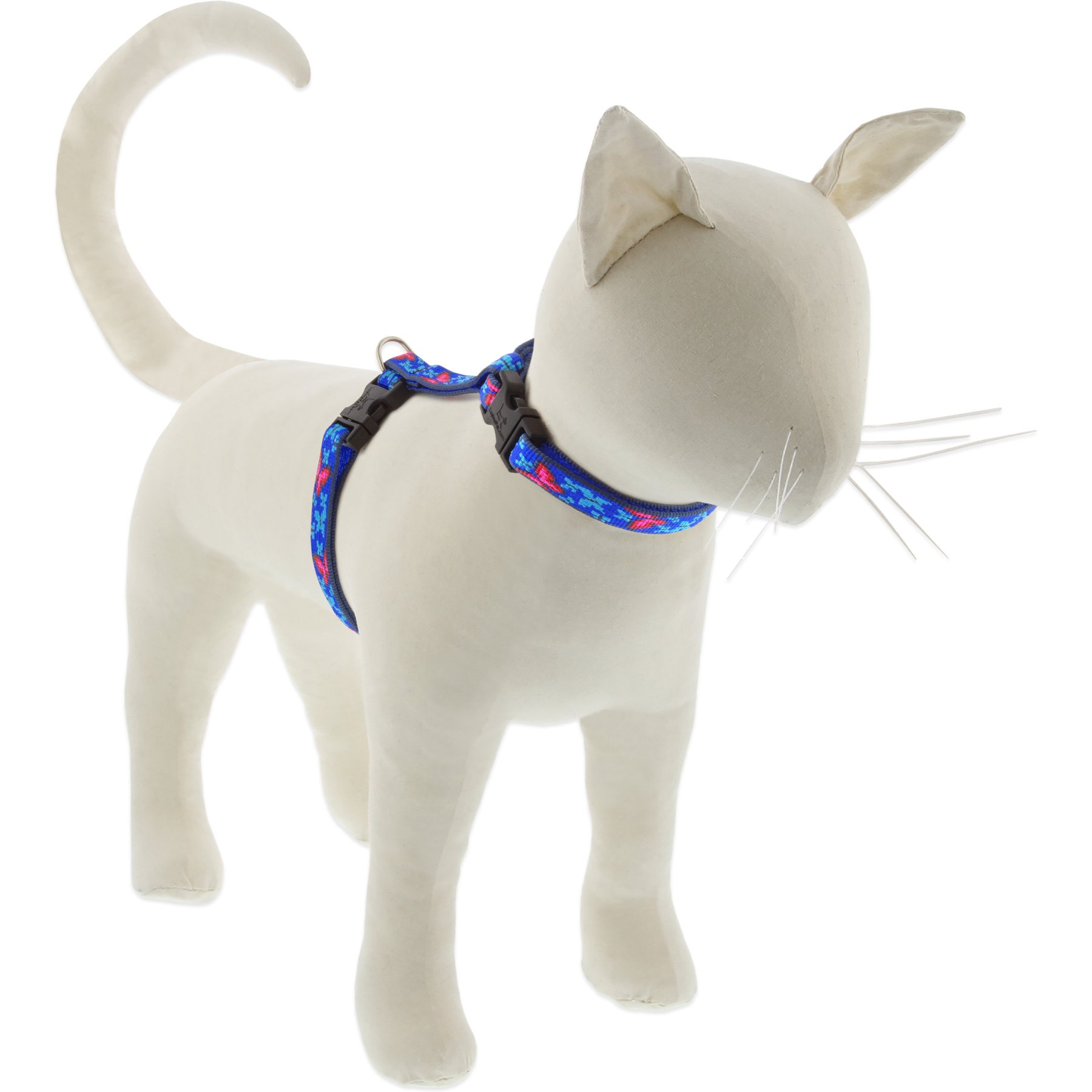 LupinePet Social Butterfly H-Style Cat Harness, Small: 9 to 14-in chest