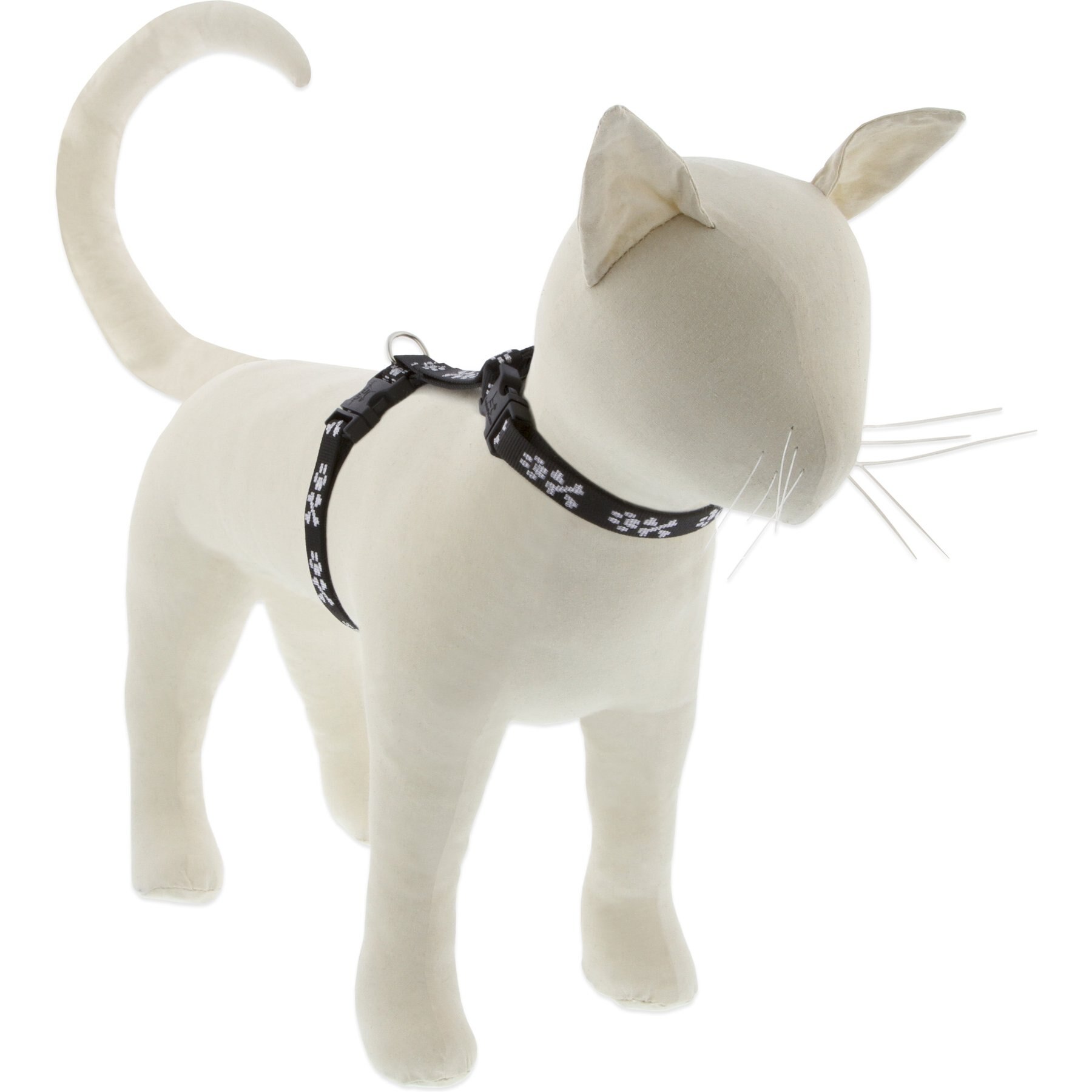 LupinePet Bling Bonz H-Style Cat Harness, Small: 9 to 14-in chest