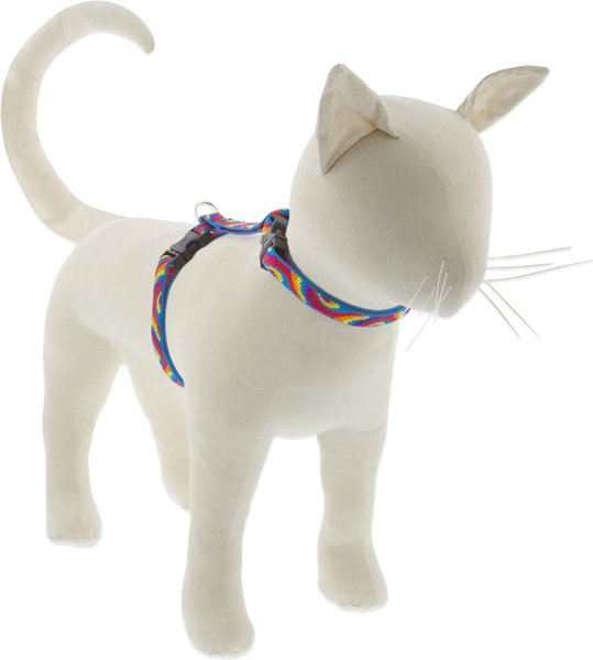 Show full view: LupinePet Lollipop H-Style Cat Harness, Small: 9 to 14-in chest slide 1 of 5