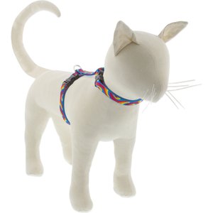 LupinePet Lollipop H-Style Cat Harness, Large: 12 to 20-in chest