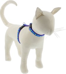 LupinePet Sea Glass H-Style Cat Harness, Large: 12 to 20-in chest