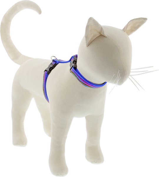 Show full view: LupinePet Ripple Creek H-Style Cat Harness, Large: 12 to 20-in chest slide 1 of 4