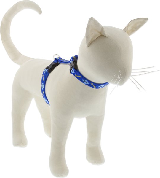 Show full view: LupinePet Dapper Dog H-Style Cat Harness, Large: 12 to 20-in chest slide 1 of 5