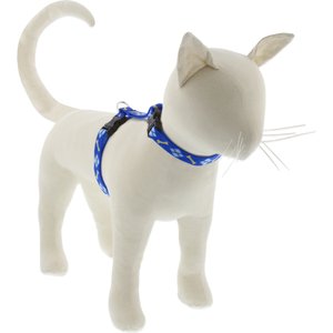 LupinePet Dapper Dog H-Style Cat Harness, Large: 12 to 20-in chest