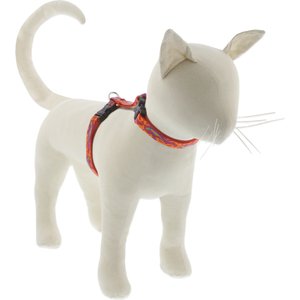 LupinePet Go Go Gecko H-Style Cat Harness, Large: 12 to 20-in chest