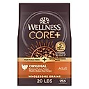 Wellness CORE+ Wholesome Grains Original Recipe High Protein Dry Dog Food, 20-lb bag