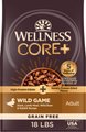 Wellness CORE+ with Freeze-Dried Pieces Adult Grain-Free High-Protein Natural Wild Game Dry Dog Food, 18...